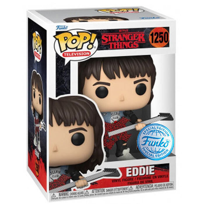 Funko POp Stranger Things Eddie Exclusive 1250